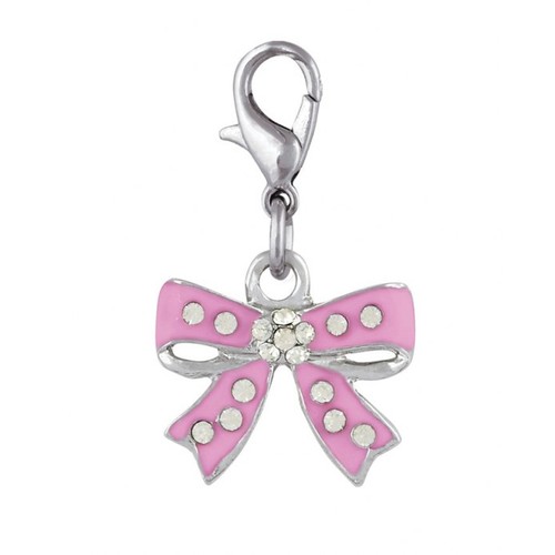 CHARM - BOW PINK
