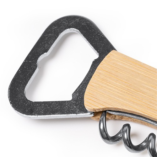 Classic design corkscrew with a bamboo body. Jamila