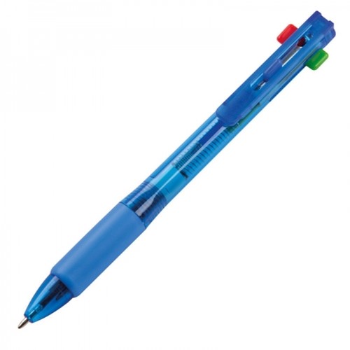 Plastic ballpen 4in1 NEAPEL