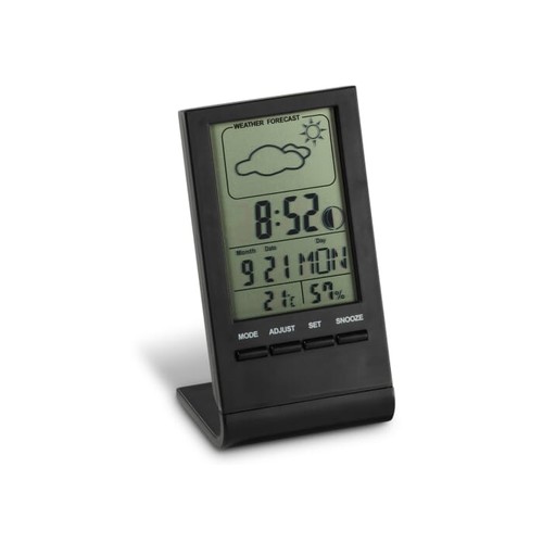 Station météo électronique noir