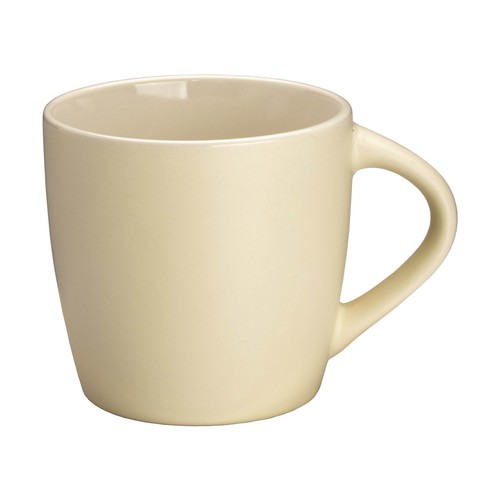 320 ml Keramikbecher. Mit mattem Äußeren und poliertem Inneren