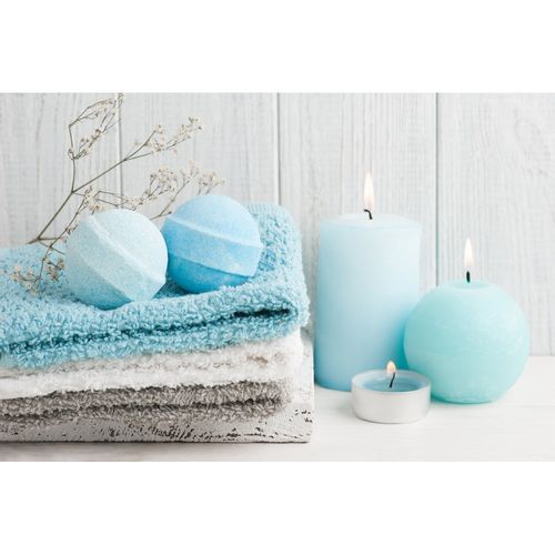 Bath Bombs Kit III. Juguete educativo suministrado con una bolsa de regalo de papel kraft (115 g/m²)