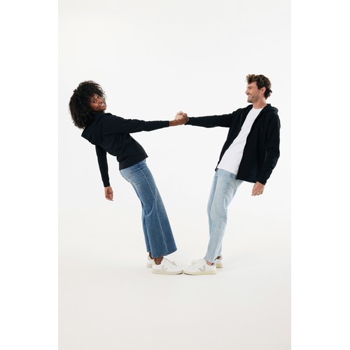 IQONIQ Abisko gerecycled katoen hoodie met rits