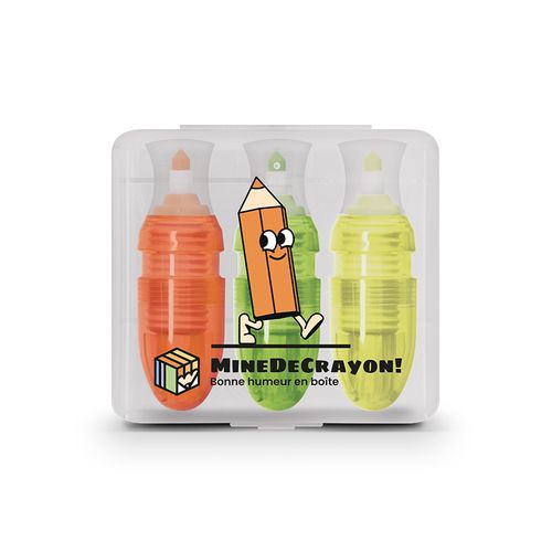 BOX OF 3 HIGHLIGHTERS
