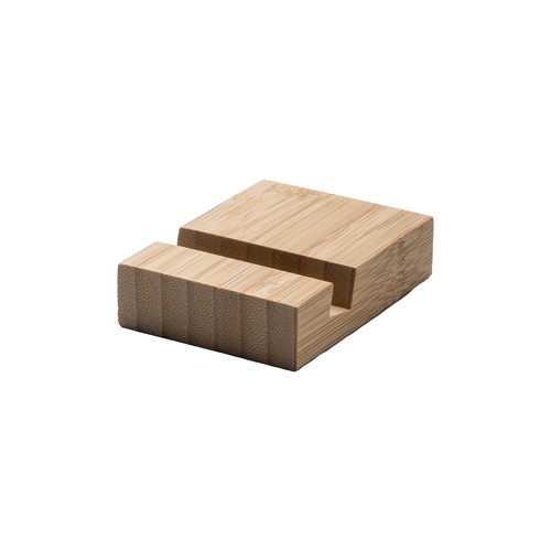 Bamboo mobile phone stand