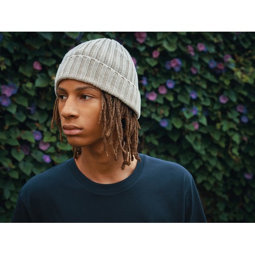 Bonnet à double côte et revers AWARE™ Polylana® Kennedi