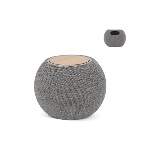 5W Speaker & 15W wireless charger R_PET & Bamboo