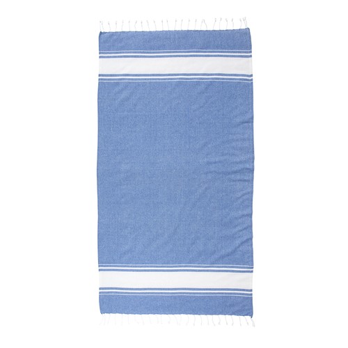 Beach towel /pareo in recycled cotton 180 gr/m2