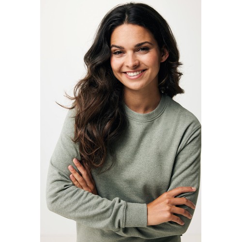 IQONIQ Denali gerecycled katoen sweater ongeverfd