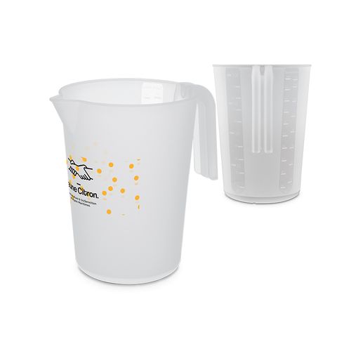 110CL POLYPROPYLENE (PP) PITCHER, JAR WITH CLEAR EDGE