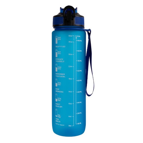 1-liter bottle with capacity print to encourage da Cisto