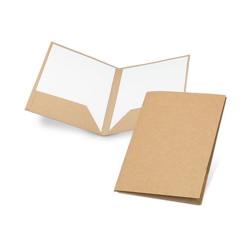 PUZO. A4 100% recicled paper document folder (400 g/m²)