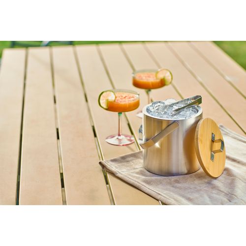 Seau à glace double paroi en acier inoxydable Fenwick