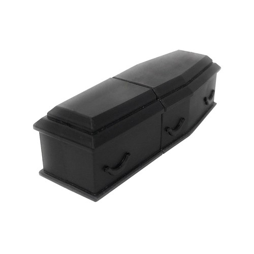 2 gb coffin-shaped usb flash drive