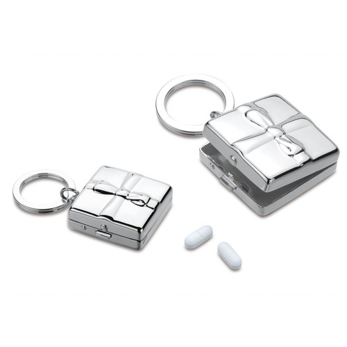 KEYRING PILL BOX "FIOCCO"