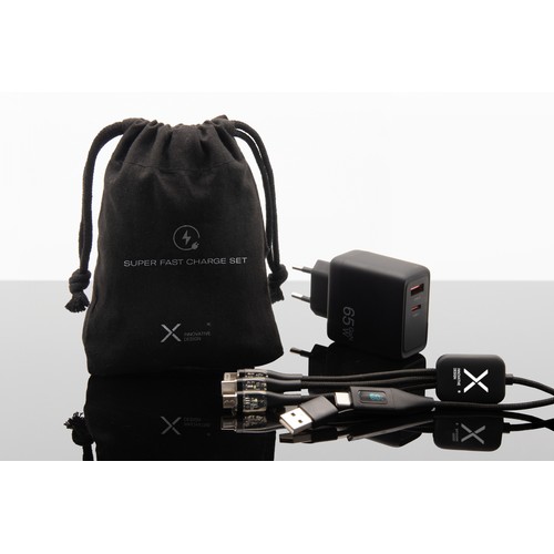 Cable and adapter set