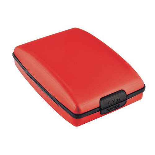 BUSINESS CARD CASE MULTIFUNCTION RED