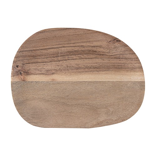 Oval tray made with acacia wood Cerea