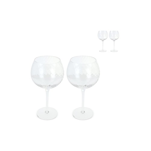 Byon Opacity set de 2 copas con elegante diseño de cristal 470ml