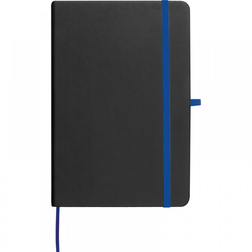 A5 notebook with coloured engraving