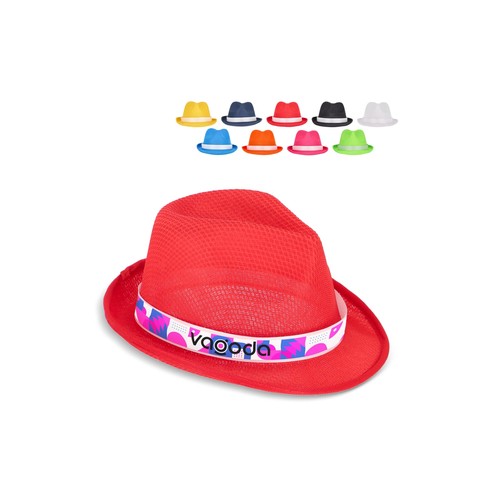 Czapka poliestrowa z opaską