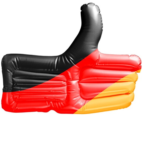 Inflatable thumb "Germany"