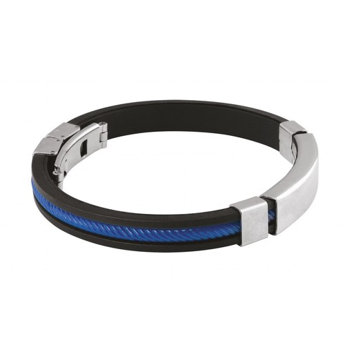 BLACK AND BLUE BRACELET