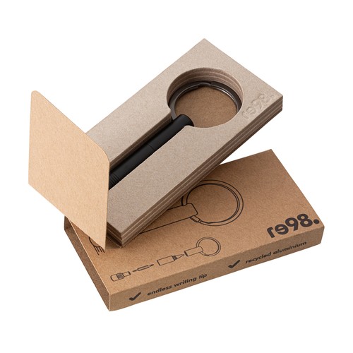 Porte-clés avec stylo et tournevis sans fin RE98-PORTO TOOL