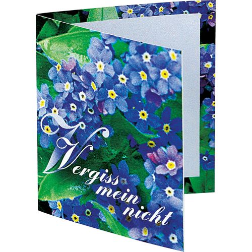 Carte à volet Myosotis