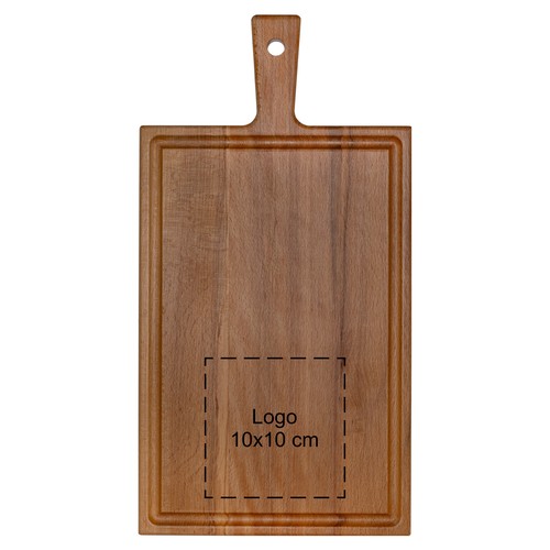 Beech board with handle 37x19 cm