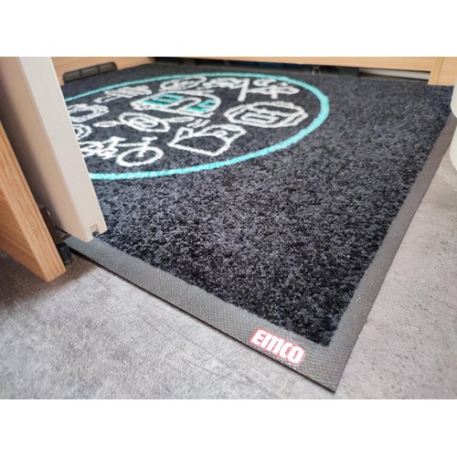 Bedrukte deurmatten voor caravans, campers en caravans