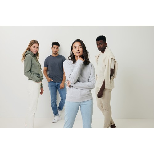 IQONIQ Denali gerecycled katoen sweater ongeverfd