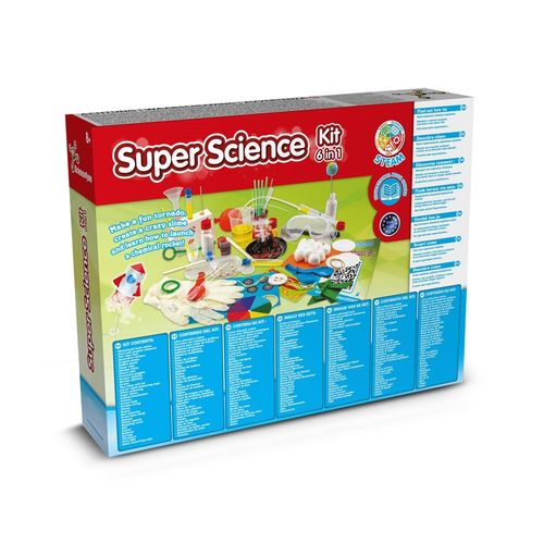 6 in 1 Super Science Kit I. Jouet éducatif pour enfants