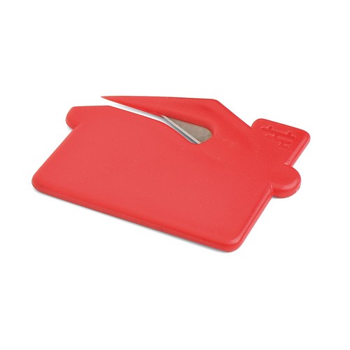 LETTER OPENER PLASTIC RED