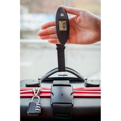 Travel set Mauro Conti, digital luggage scale, luggage strap, travel padlock | Abigail