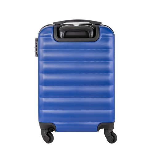 20-inch ABS trolley with security lock and 4 swivel wheels