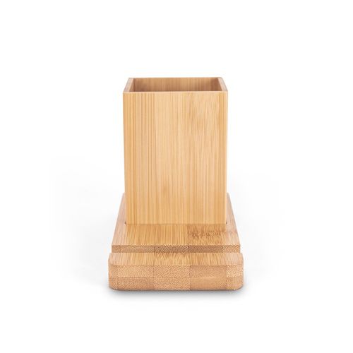 ERWIN. Desk set with mobile phone holder and cup