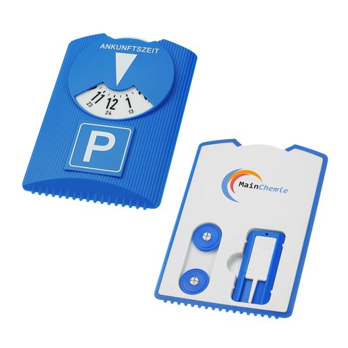 Disco de aparcamiento y rascador de hielo "Design"