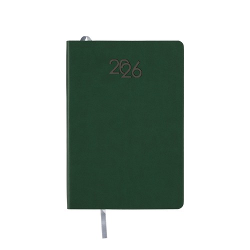 2026 daily planner with soft cover in thermo-reactive PU