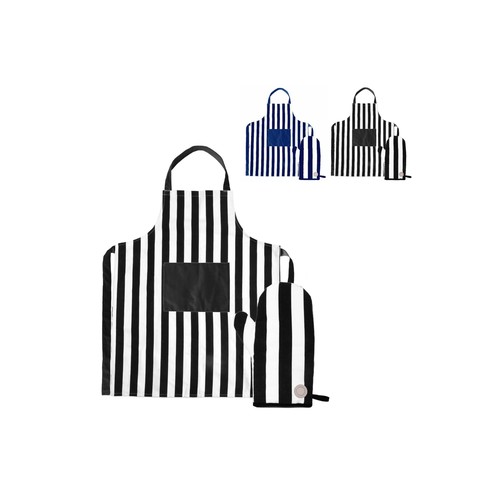 Ensemble tablier et gants bbq Aron