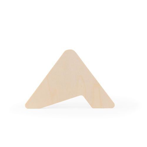 PLYCORK. Stojak ze sklejki z 6 korkowymi podstawkami