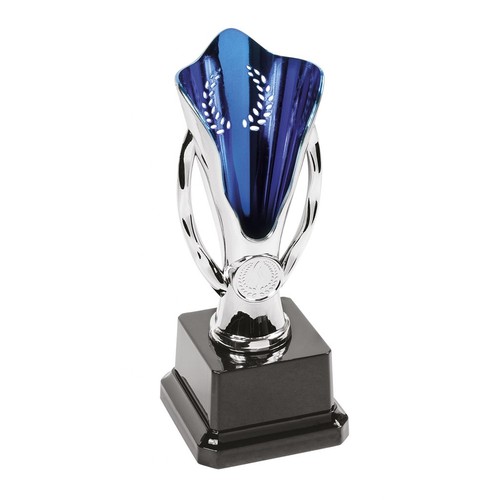 TROPHY BLUE CUP H 190 MM