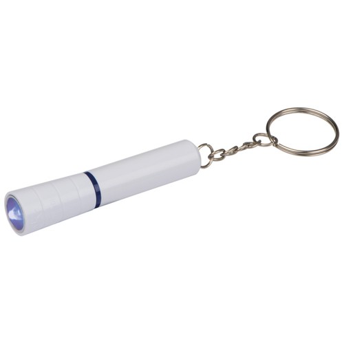 Flashlight on a keychain