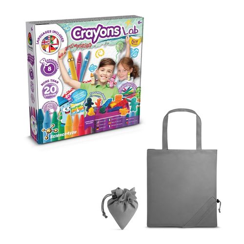 Crayon Factory Kit II. Educatief spel geleverd met een opvouwbaar 190T geschenkzakje