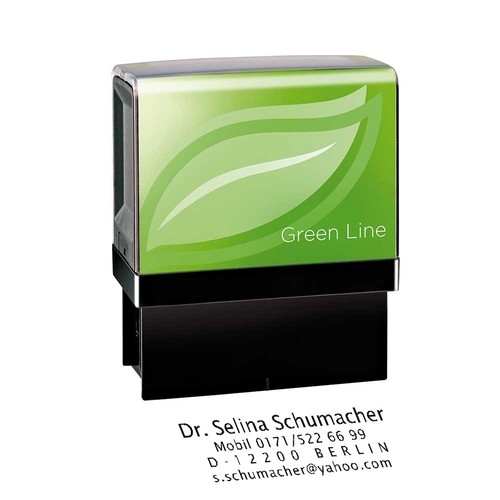 Stempel Green Line - Printer 20 - zonder digitaaldruk