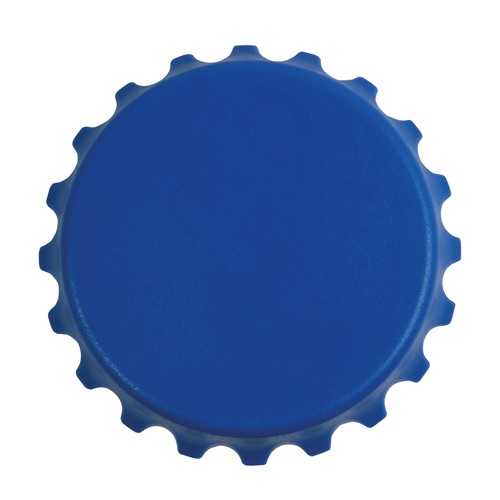 ABS and metal, bottle top-shaped, screw-top and bottle opener with magnets