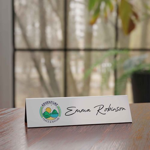 Table Name Plate Whiteboard 210 x 60mm