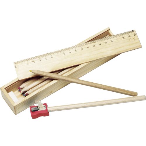 Houten tekenset Carmelita