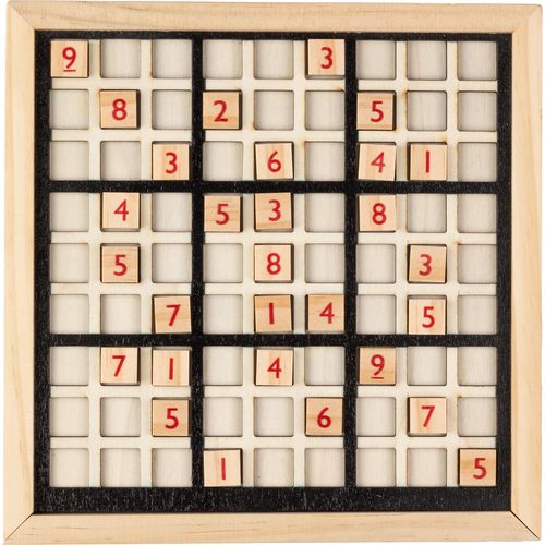 Wooden sudoku game Christa