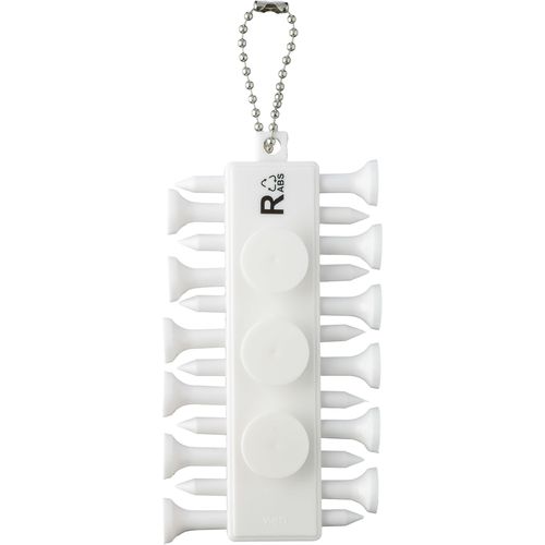 Ensemble de tees de golf en ABS recyclé Aveline